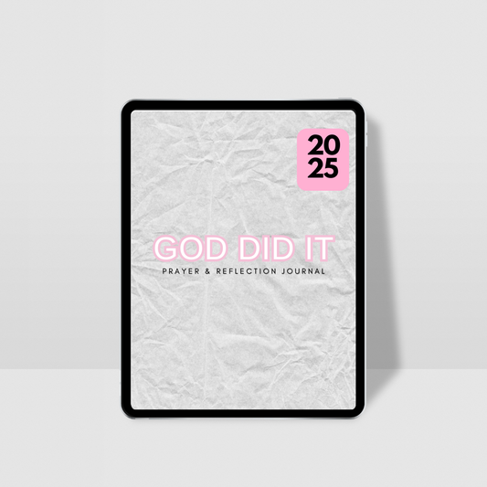 God Did It Prayer & Reflection Journal