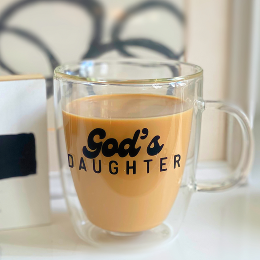 God’s Daughter Retro Mug