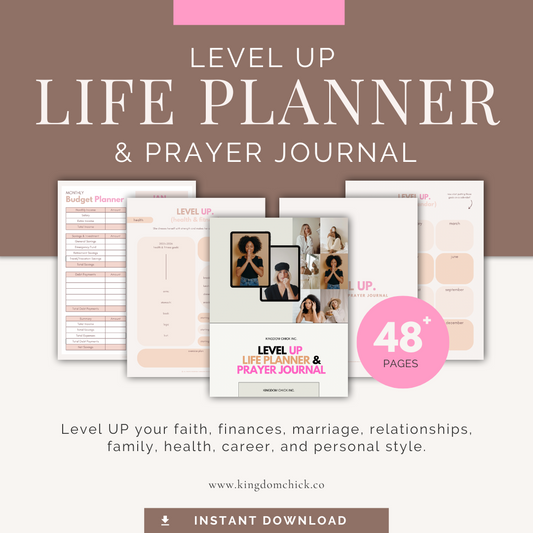 Level Up Life Planner & Prayer Journal